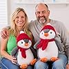 Ryttir Large Penguin Plush - 18" Extra Soft Penguin Stuffed Animal Hugging Pillow with Rotund Belly, Safety Nursery Decor & Sensory Comfort Toy, Cuddle Companion for Kids (Gender Neutral Gift) #5