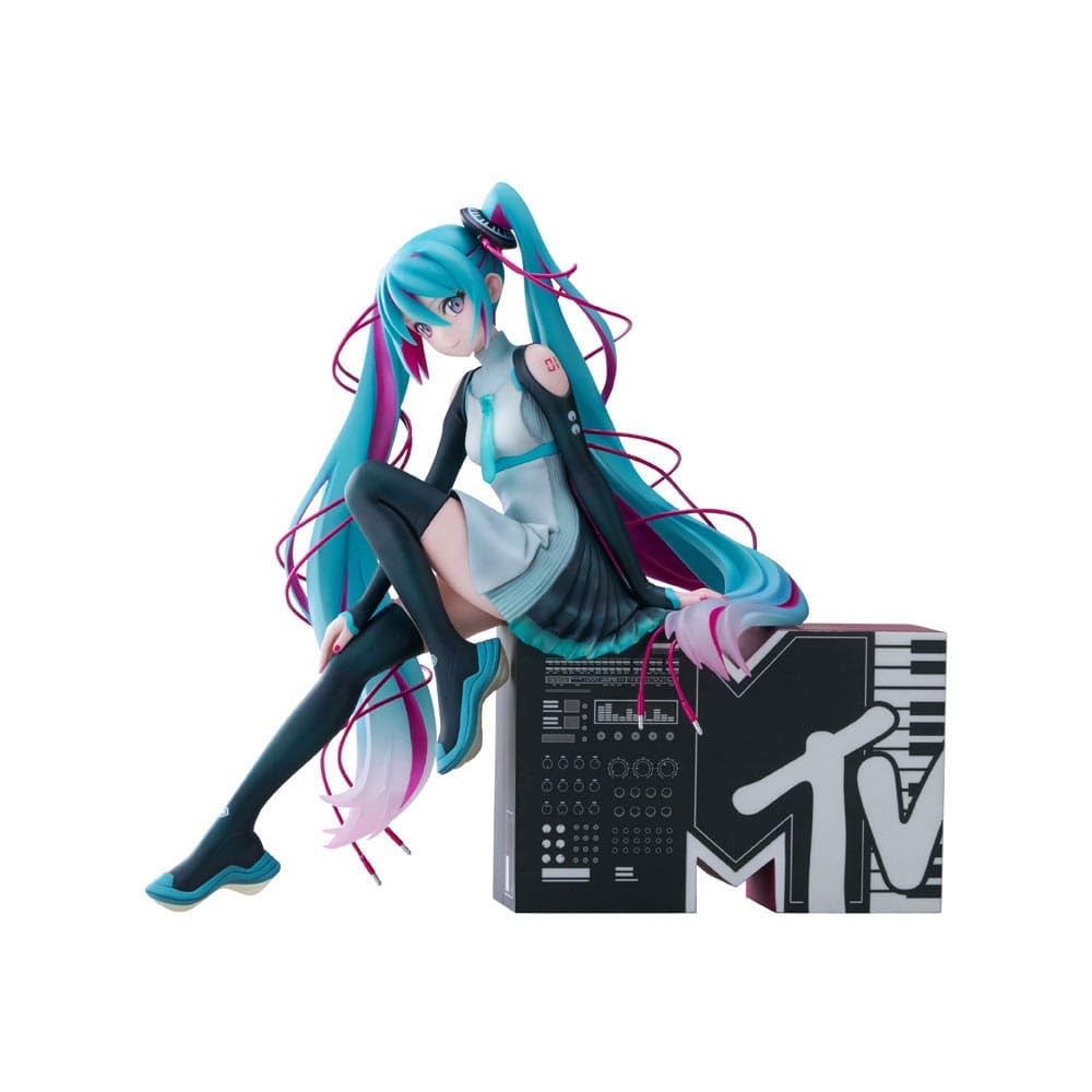 Furyu Hatsune Miku MTV Ver. Statue 20 cm Hatsune Miku 1/​7 Scale