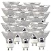 Produktbild Luminea GU10 Tageslicht: 18er-Set LED-Spotlights, Glasgehäuse, GU10, 3 W, 250 lm (LED-Spot GU10)