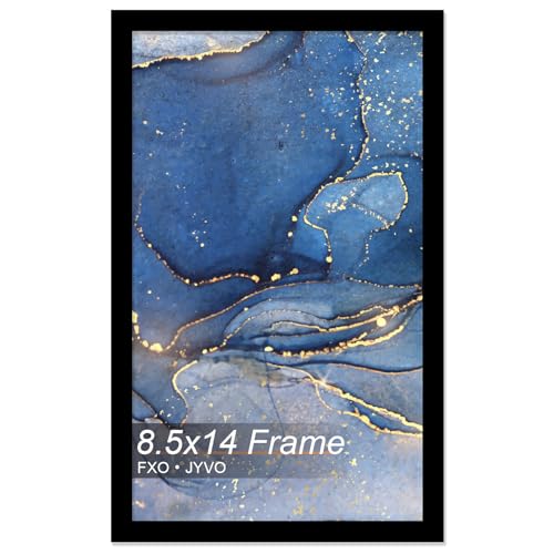 Fxojyvo 8.5x14 Picture Frame for Photo Poster Horizontally/Vertically