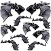 Murciélagos Colgantes BESTZY 10 Piezas Murciélago de Halloween Murciélagos de Aspecto Realista para Decoración De Fiesta De Halloween