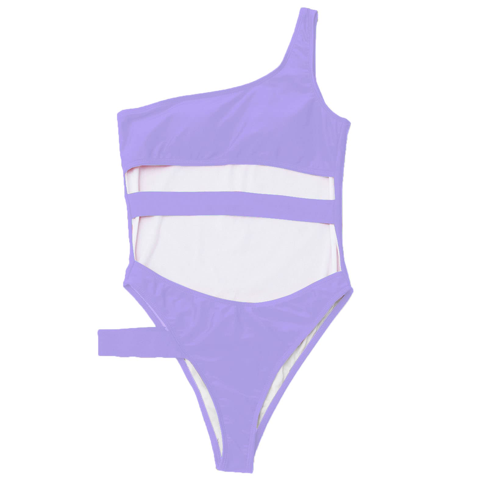 Velour ribbon asymmetrical swimwear 水着 【公式通販】