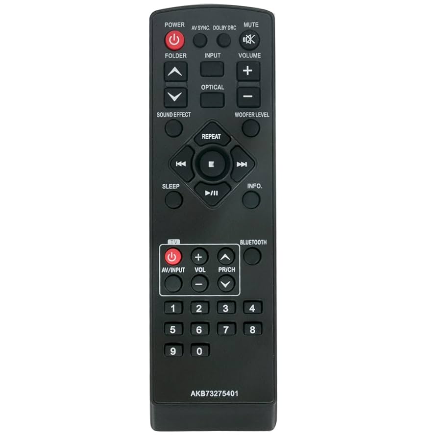 ■■【リモコン付】LG HLS36W サウンドシステム Amazon | AKB73275401 交換用リモコン LG Soundbar サウンドバー