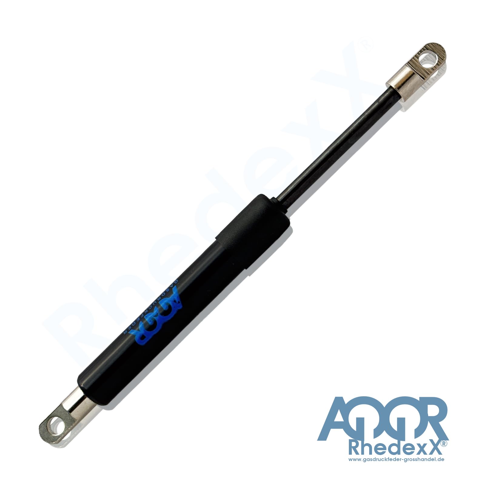 Muelle de gas con ojo articulado M6 560 mm/230 mm/50N-800N – Amortiguador de gas con ocular longitud – 560 mm, carrera – 230 mm, fuerza: 50 N – 800 N (560/230/600N)