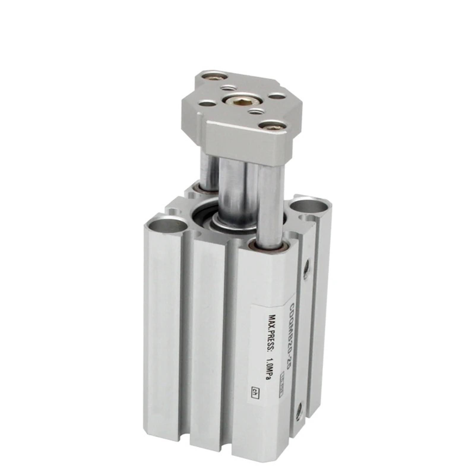 Vérin pneumatique à tige de guidage CDQMB16 course 45mm cylindre compact double effet
