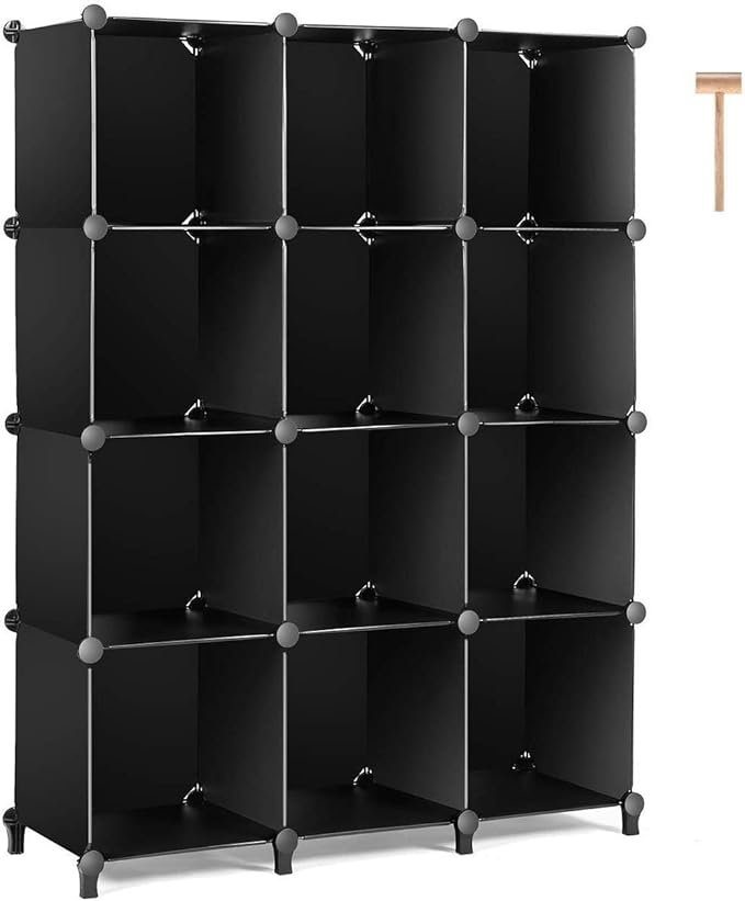 TomCare Cube Storage Organizer 12Cube Closet Organizer and