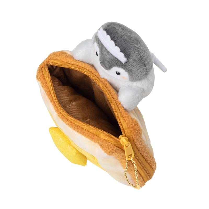 Amazon.co.jp: コウペンちゃん 喫茶よつば ぬいぐるみポーチ トースト