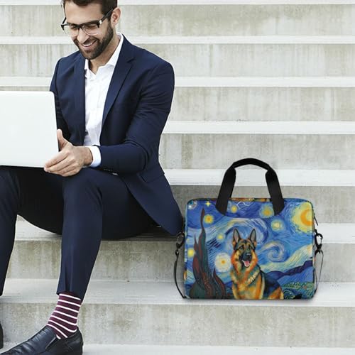 Funda portátil para laptop 15.6 pulgadas con correa y asa miniatura 3