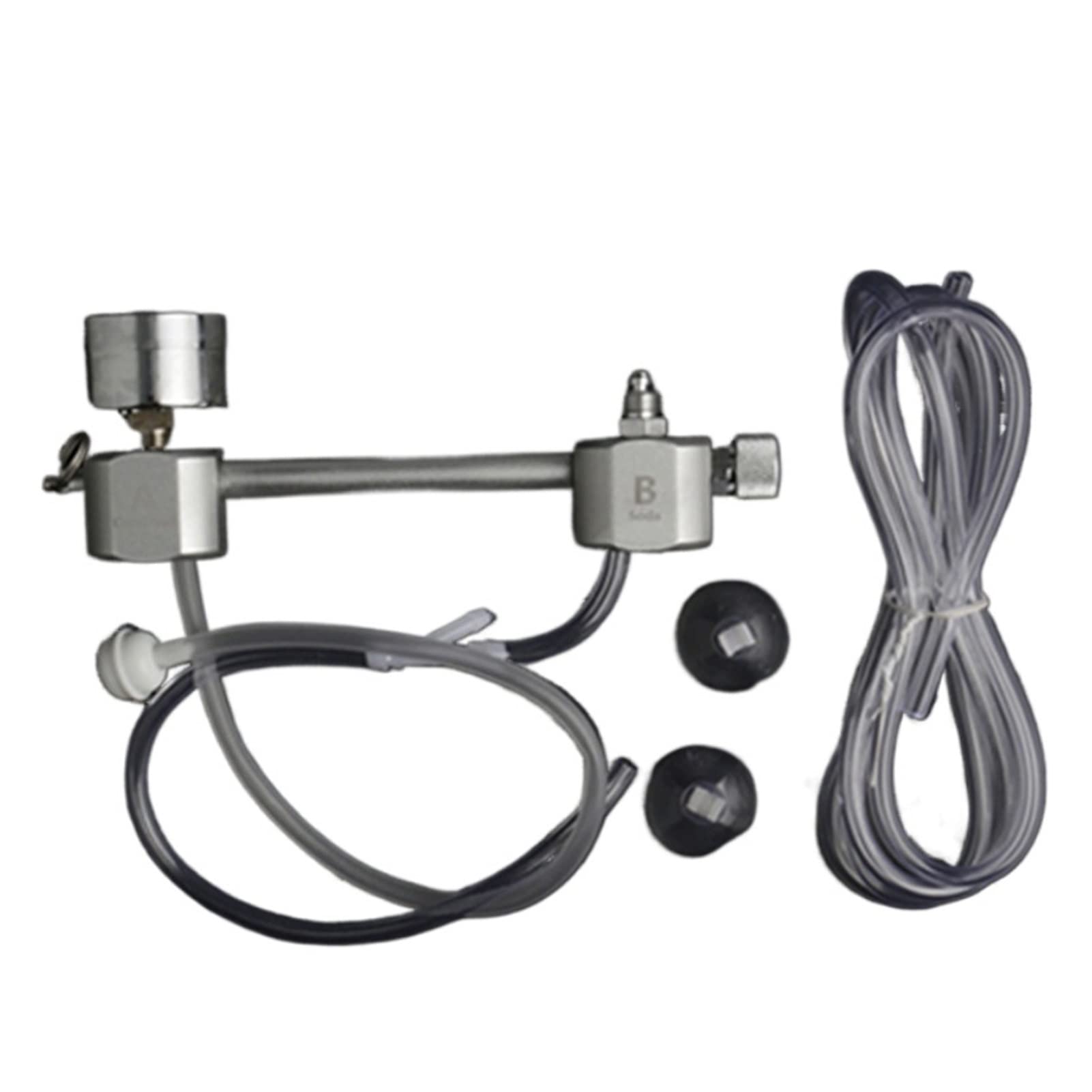 Attrezzature per saldatura a gas Acquario CO2 fai -da -te Kit di del generatore con banco di bolle della valvola alettrovalvola for piante Acquario Fish Pressures Misuratore Accessori per pompe ad ari