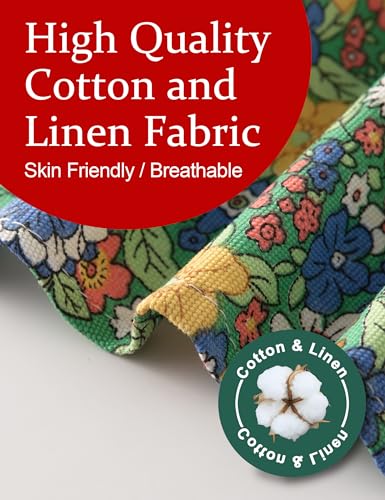 Image of Cozy Adjustable Cross Back Aprons for Women with Pockets Cotton Linen Cooking Kitchen Baking