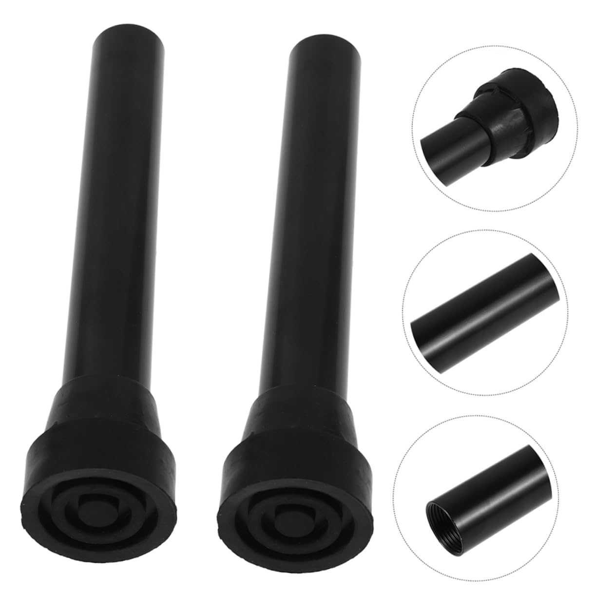 YARNOW Patas para Trampolín Tubo y Almohadilla Antideslizante, 6 Piezas De Acero Inoxidable para Cama Elástica, Accesorios para Uso En Exteriores
