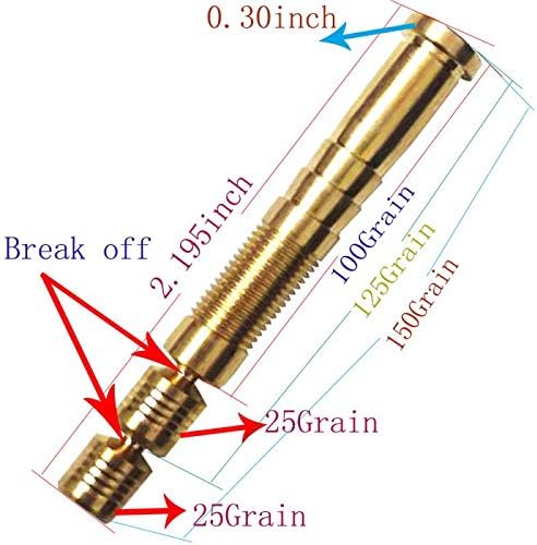 Field Points Copper Bolt with Surface Embossed Inserts Inner Diameter .244 Carbon Arrow(12-Pcs) for Arrow Shaft Archery Accessories