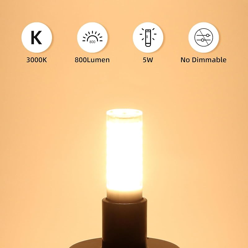 TASMOR E14 LED izzó 5W meleg fehér 800 lm 3000K 2db csomag