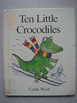 Hardcover Ten Little Crocodiles Book