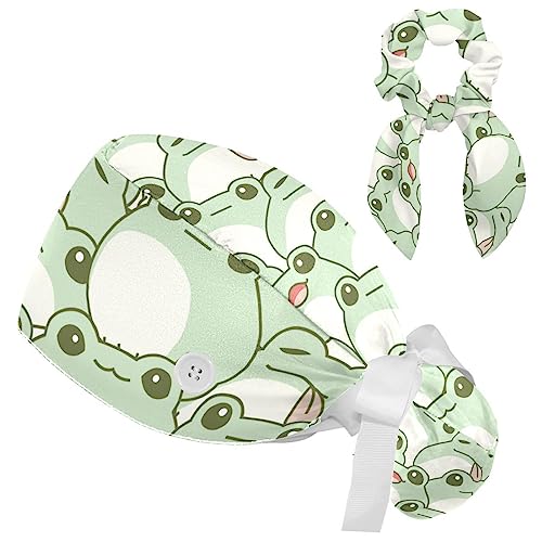 Chapeau de gommage avec bandeau absorbant intégré pour le travail