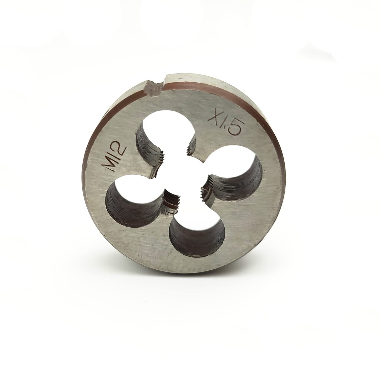 AtticZone M12x1.5 Metric Thread Die, 1 Round Die, 1.5mm Pitch, Right Hand (M12x1.5, Die)