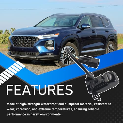 Image of Rear View Backup Camera Parking Aid Camera Compatible with 2017-2019 Hyundai Santa Fe Replaces 95760-B8650 95760B8650 95760-B8640 95760B8640 95760-B8641 95760B8641