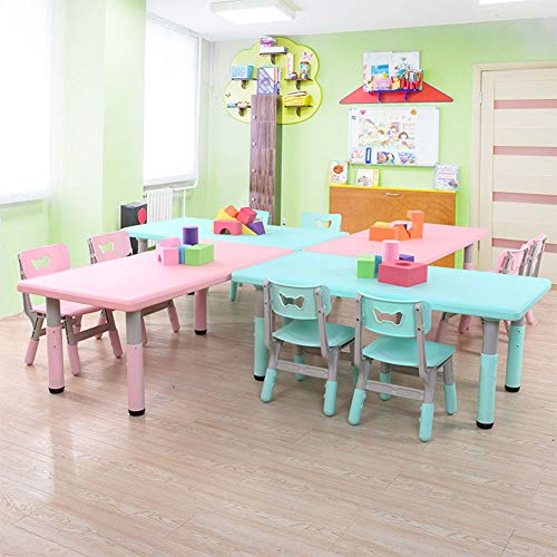 ZH Set da Tavolo e Sedie per Bambini, Tavolo da