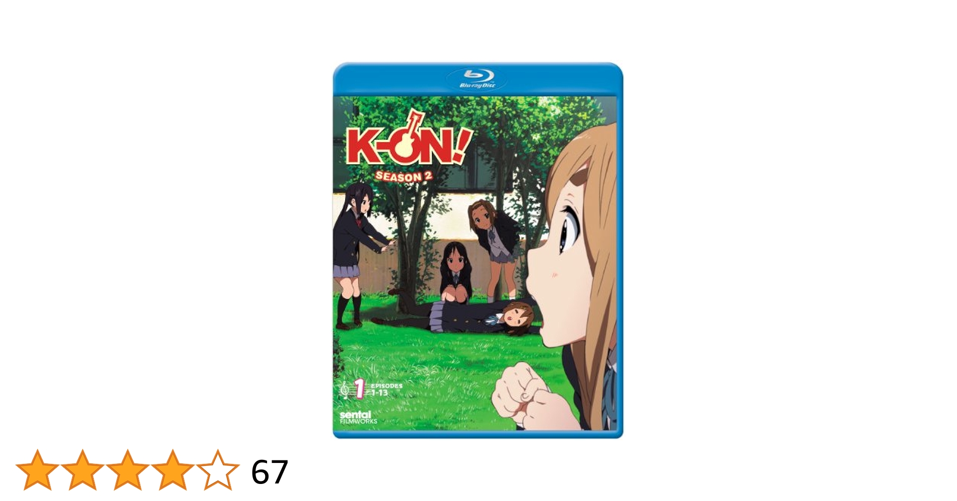 (未使用･未開封品)　K-On!: Season 2 Collection 1  けいおん! 二期コレクション1 北米版 [Blu-ray] p1m72rm Amazon.com: K-On! Season Two, Collection 1 [Blu-ray