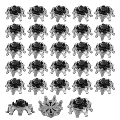 Golf Spikes 50pcs Golf Soft Spikes Studs Cleats Shoes Compatible with Footjoy Quick Torsion Cleat Accessories for Use on Lawns or Golf Courses