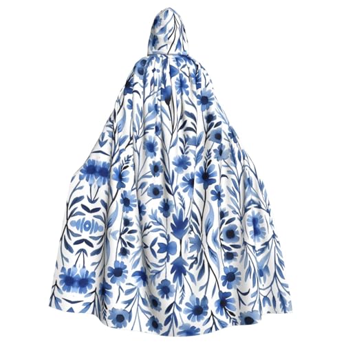 Veste à capuche bleue Alyssum : finis les costumes fades