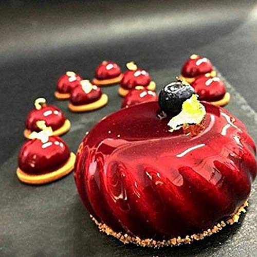 JasCherry Moule En Silicone Pour Muffins, Cupcake, Chocolat