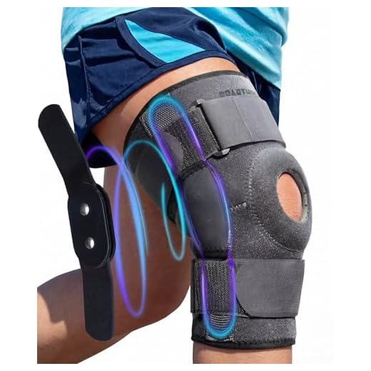 Sparthos Hinged Knee Brace for Pain Relief