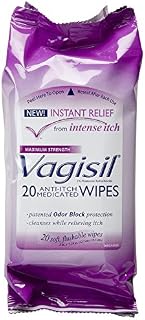 Vagisil Anti-itch Medicated Wipes By Vagisil for Women - 20 Pc Wipes, 20