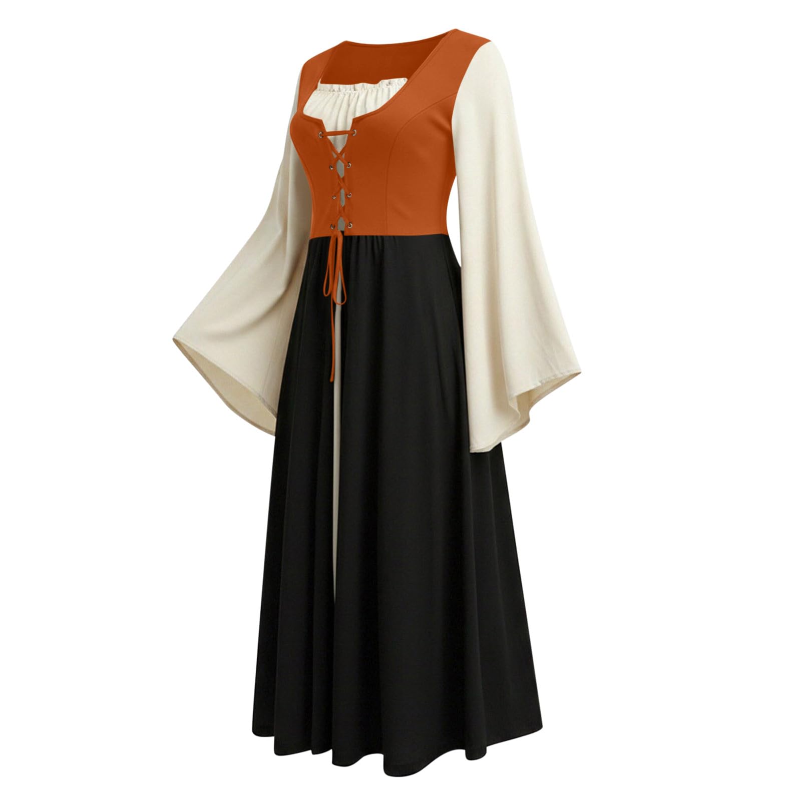 Renaissance Kleid Damen Mittelalter Kleid Halloween Kostüm Piratenkostüm