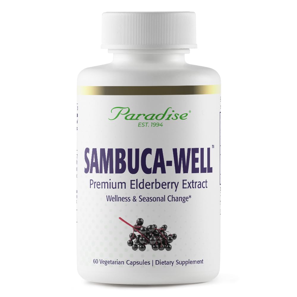 Amazon.com: Paradise Herbs Sambuca-Well, Sambucas Nigra, European