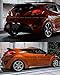 FITS 2012-2018 HYUNDAI VELOSTER TURBO GLOSSY BLACK V STYLE ROOF SPOILER WING LID