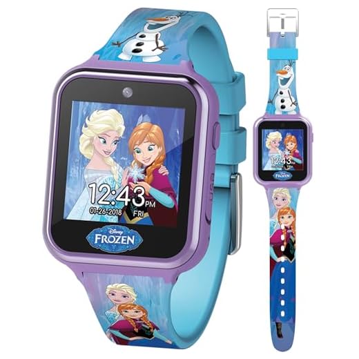Disney Frozen Touchscreen Interactive Smart Watch (Model: FZN4151AZ)