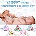 10 Pcs Peepeeteepe Baby boy with 4 Straps, Pee Peep Teepee Baby Boy with Storage Bag & Laundry Bag, Strong Water Absorption Pee Covers for Baby boy Newborn