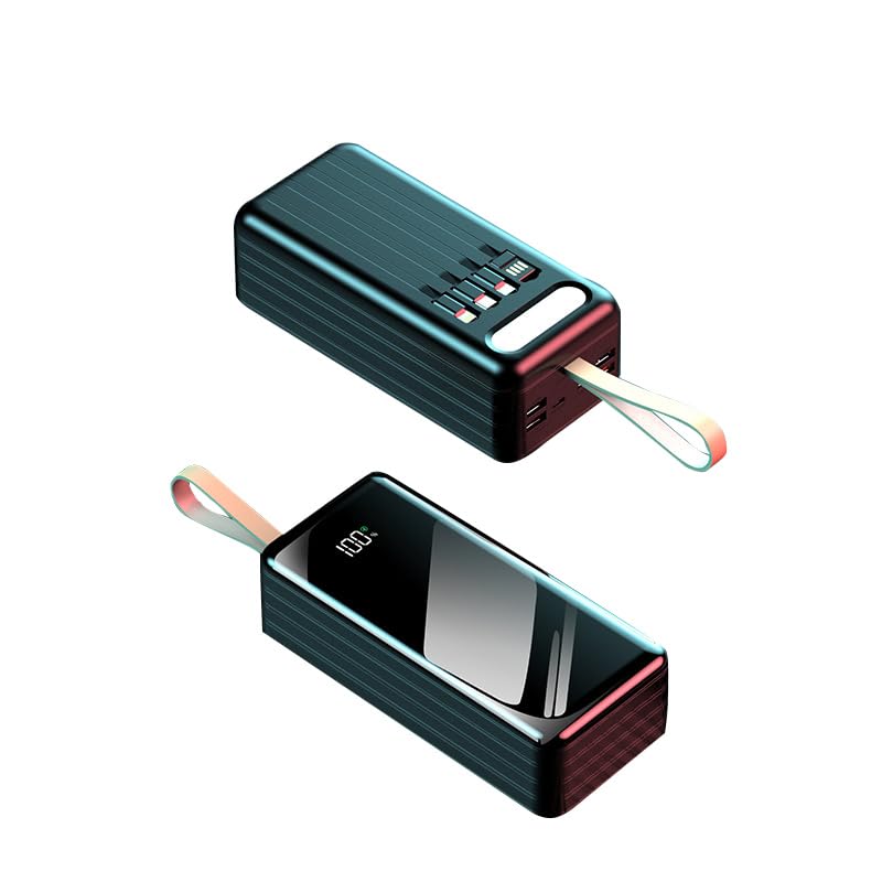 Externa de 100 000 mAh con Puerto USB y Gran Capacidad para Android. Batería Externa Que Permite Cargar rápidamente 7 Dispositivos simultáneamente.
