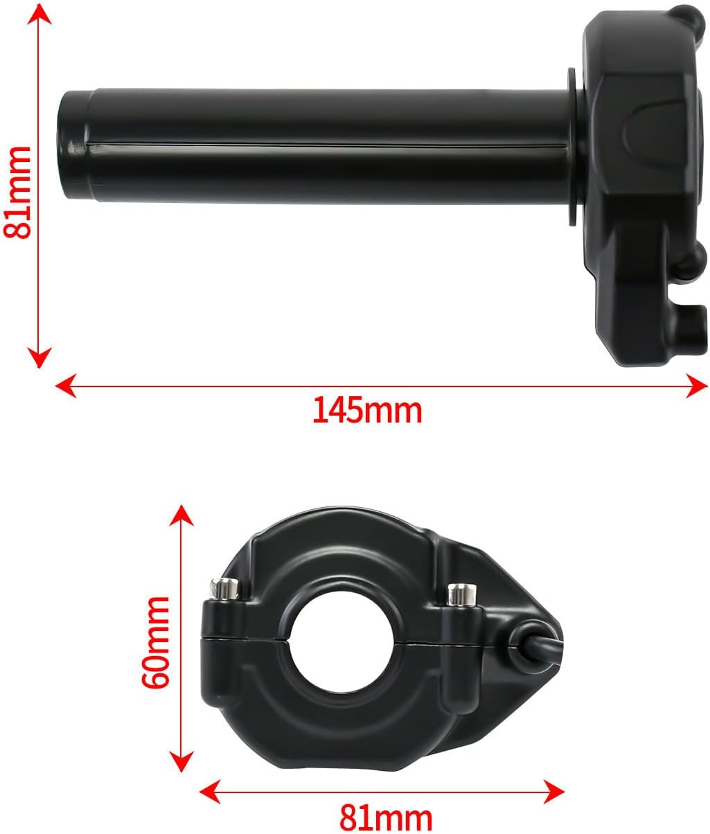 Electronic Throttle Accelerated Handlebar for Surron Light Bee X S Segway X160 X260,Easy Replacement Sur-Ron Parts Accessories for Off-Road Motorcycle Electric Dirt Bike Upgrade