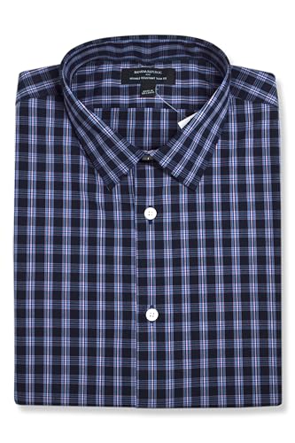Banana Republic Mens 708966 Slim Fit Cotton Blend Non Iron Button Down Dress Shirt,