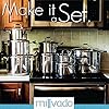 Millvado Sauce Pan, Stainless Steel 2.4 Quart Sauce Pan with Clear Glass Lid and Permanent Measurement Markings, Small Boiling Pot, Induction, Gas Electric Compatible #4