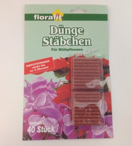 Düngestäbchen flowering plants