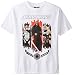 Star Wars Boys' T-Shirt, White, Large/14-16