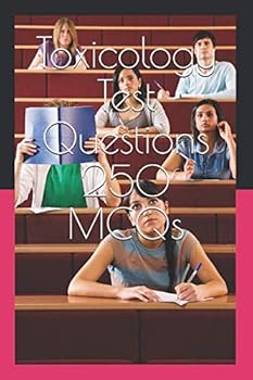 Paperback Toxicology Test Questions 250 MCQs Book