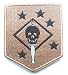 Produktbild USMC Ghost Force Recon SP OPS Military Hook Loop Taktics Morale bestickter Patch Marsoc Raiders Skull Patch color4