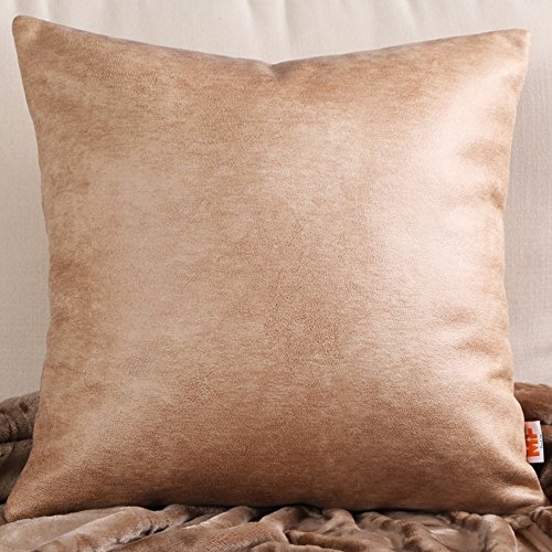 Oreiller lavable en cuir simulation G 50x50cm couleur VersionA pour canapé moderne - 2