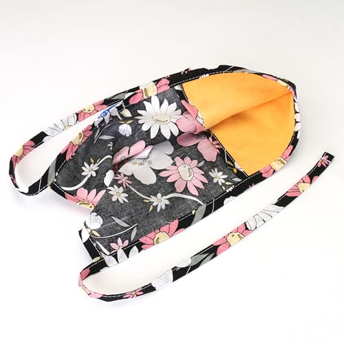 GUOER Women's and Men's Cap Working Hat One Size Multiple Color (Pink Flower10B) - Thumbnail 6