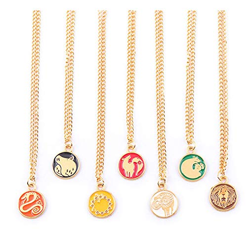Tlsd Meliodas Necklace, Anime 7Pcs Cosplay Costume Colorful Pendants #TOP2