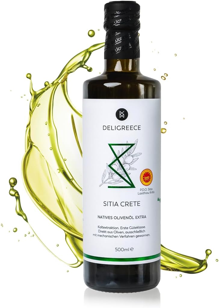 Bouteille de Sitia Huile d'olive (1 x 500 ml)