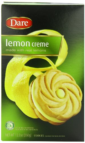 Dare Cookies, Lemon Creme (Pack of 12)