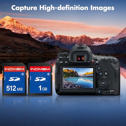 SD Card 512MB+1GB,Class 4 Flash Memory Card 1GB MLC Standard Secure Digital Cards Camera Cards