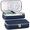 Homecube Etui voor pennen, potloden, stiften en overige schoolspullen 22 * 11 * 5.5cm (Blauw)