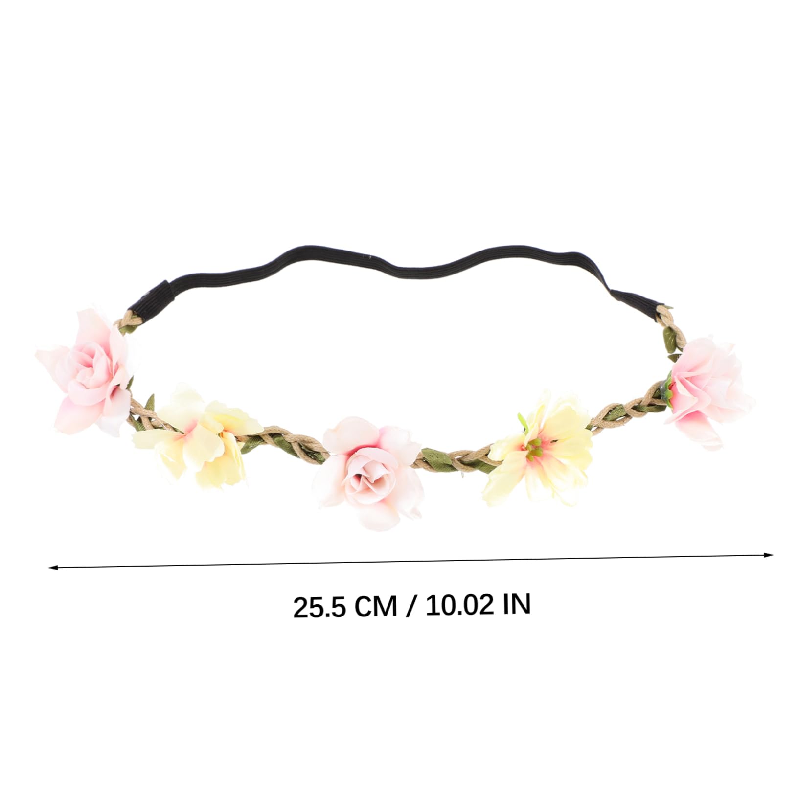 SOIMISS 24stücke Blumenkranz Haarschmuck Für Frauen Teiliges Und Hellrosa Elegante Haarreifen Für Hochzeiten Partys Und Fotoshootings