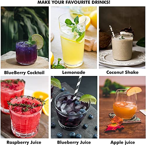 خلاط كوكتيل من الستانلس ستيل بطول 8 انش